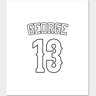 Paul George Celebration Posters and Art